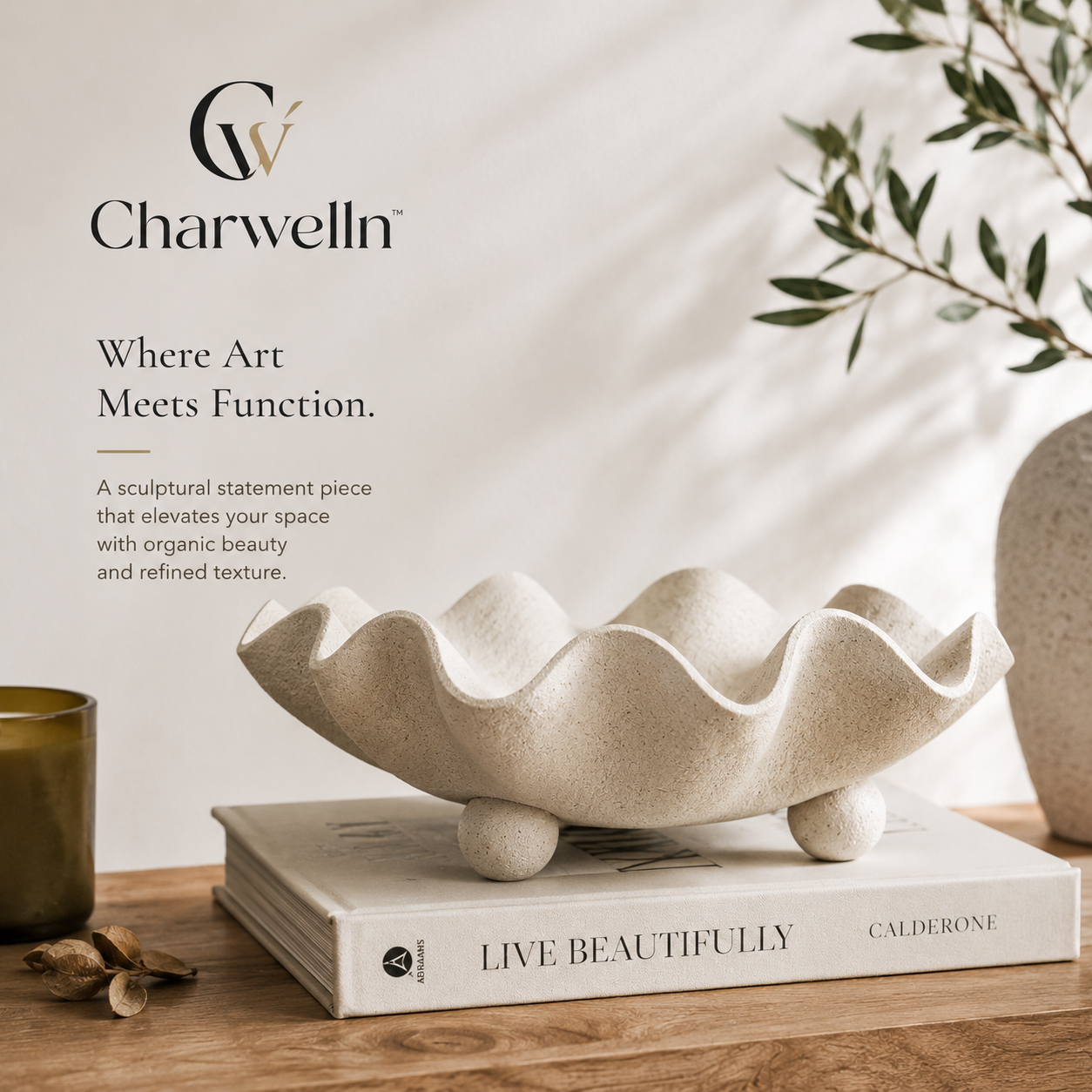Charwelln™ Wavecrest Artisan Bowl